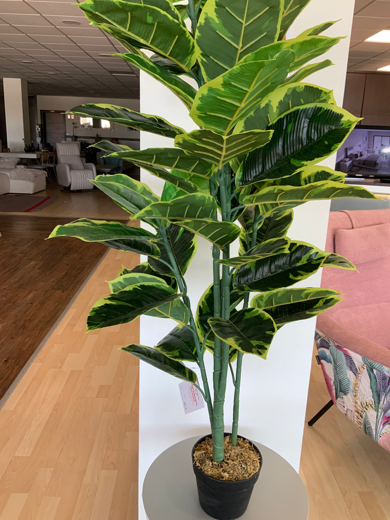 MACETA HOJAS VERDES 130 CM ALTO