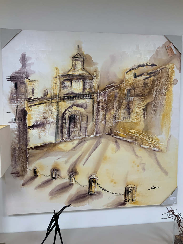 CUADRO PINTURA PAISAJE